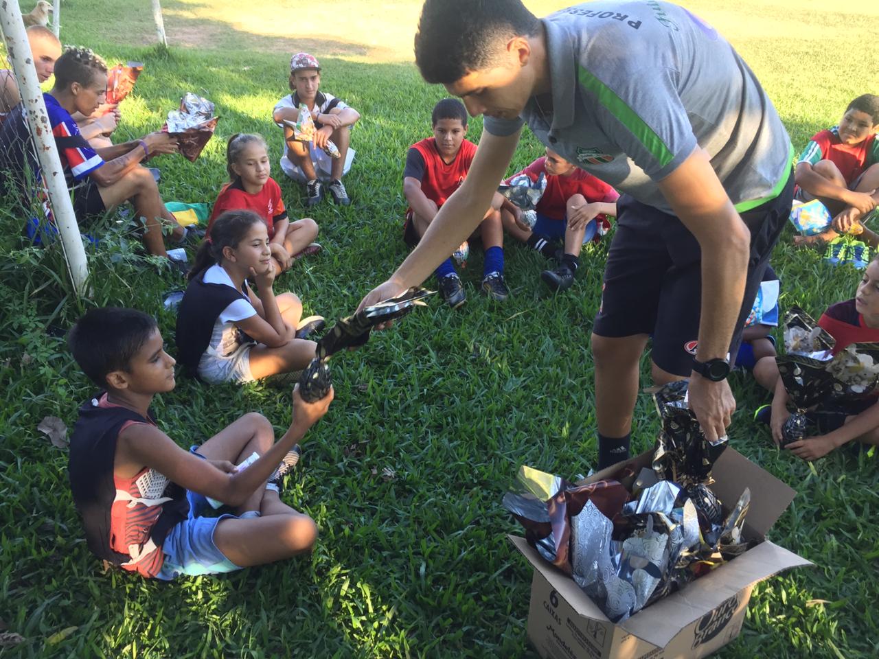 Treino e Ovos de Páscoa